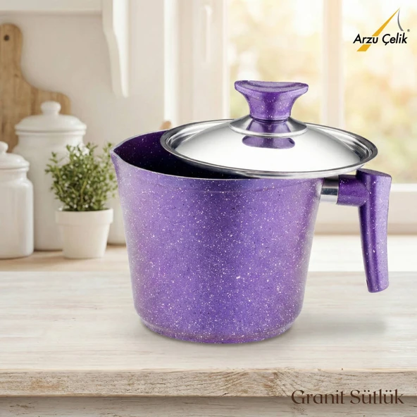ARZU ÇELİK Granit Sütlük - Violet ürün görseli 1