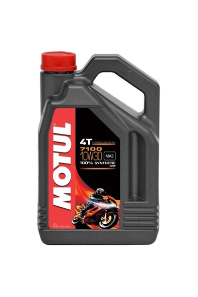 Motul 7100 4T 10W30 Motosiklet Motor Yağı 4 Litre - 0781387029470 ürün görseli 1