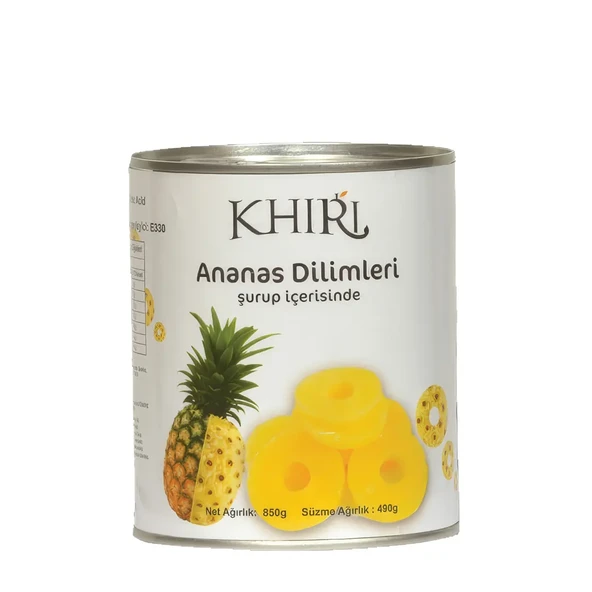 Konserve Ananas Dilimleri ( Sliced Pineapple) - 850g ürün görseli 1