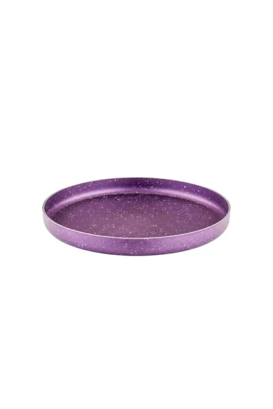 ARZU ÇELİK 32 Cm Granit Pizza Tepsisi - Violet - Resim 3