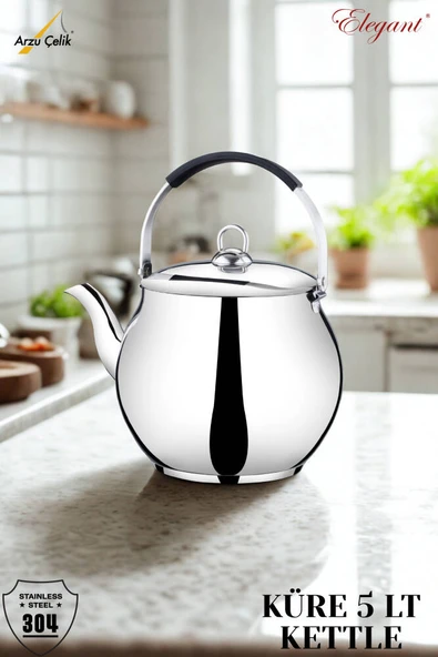 GENEL MARKALAR 5 Lt. Küre Silikonlu Üstten Tutmalı Kettle ürün görseli 1