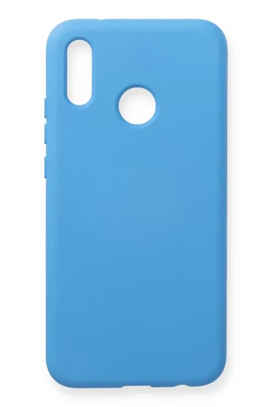 Newface Huawei P20 Lite Kılıf Nano içi Kadife Silikon - Mavi ürün görseli 1