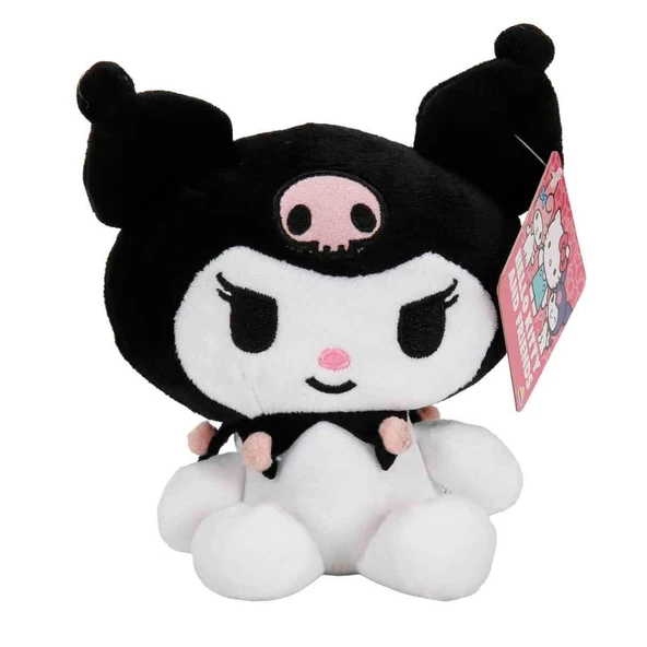 Hello Kitty ve Arkadaşları - 15 cm Yumuşak Peluş Kuromi ürün görseli 1