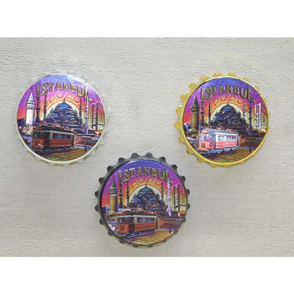Norino İstanbul Temalı Metal Magnet ürün görseli 1