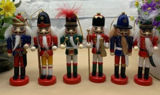 Norino KURŞUN ASKER AHŞAP DEKORATİF EŞYA (6LISET 13CM ürün görseli 1