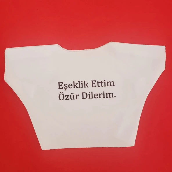 Norino Eşeklik Ettim Yazılı Oyuncak Tişörtü ürün görseli 1