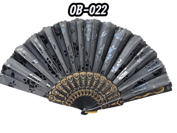 Norino Plastik Kumaş Yelpaze 12'li OB-022 ürün görseli 1