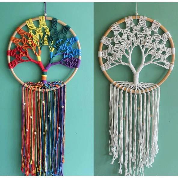 Norino Rüya Kapanı Düş Kapanı Dream Catcher Hayat Ağacı ürün görseli 1