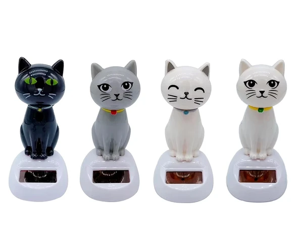 Norino Güneş Enerjili Solar Sallanan Kedi ürün görseli 1