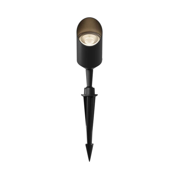 Spotlux GU10 Bahçe Aydınlatma Armatürü - Gri IP65 Su Geçirmez Çim Üstü LED Spot ürün görseli 1