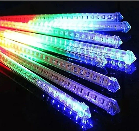 Norino 8 Adet Meteor Kayan Tüp Led Ağaç Bahçe Solar Güneş Enerjili Led S-12 ürün görseli 1