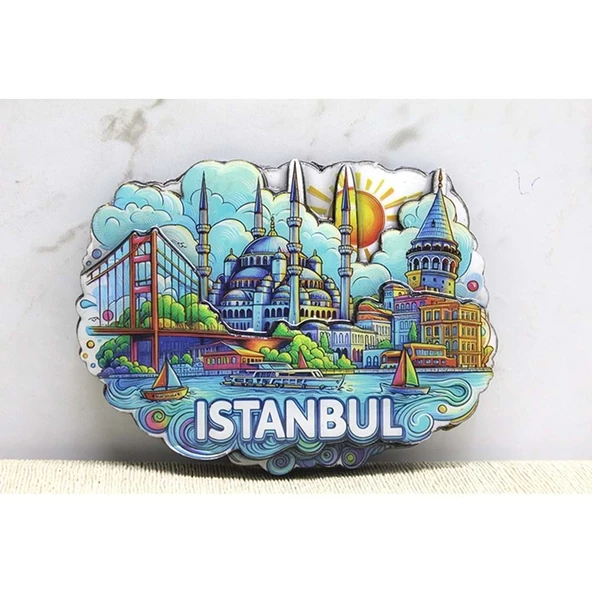 Norino Ahşap İstanbul Temalı Magnet ürün görseli 1