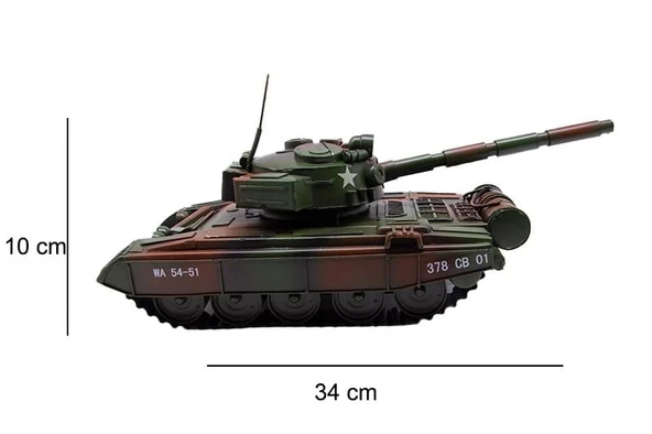 Norino Dekoratif Metal Tank ürün görseli 1