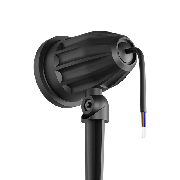 Spotlux Plus 7W Kazıklı Bahçe Spotu - IP65 Su Geçirmez Alüminyum Gövde - Amber/Yeşil/3000K ürün görseli 1