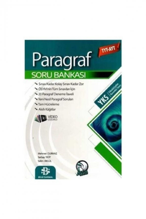 Tyt Ayt Paragraf Soru Bankası Bilgi Sarmal Yayınları ürün görseli 1
