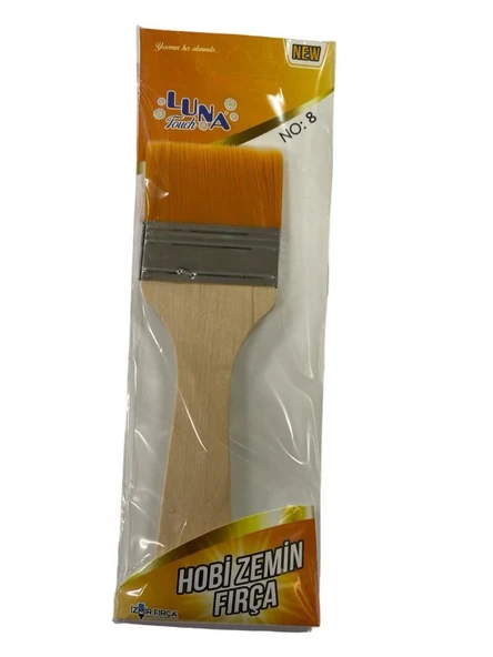 Luna Zemin Fırça 8 No 4,5 cm Genişlik ürün görseli 1