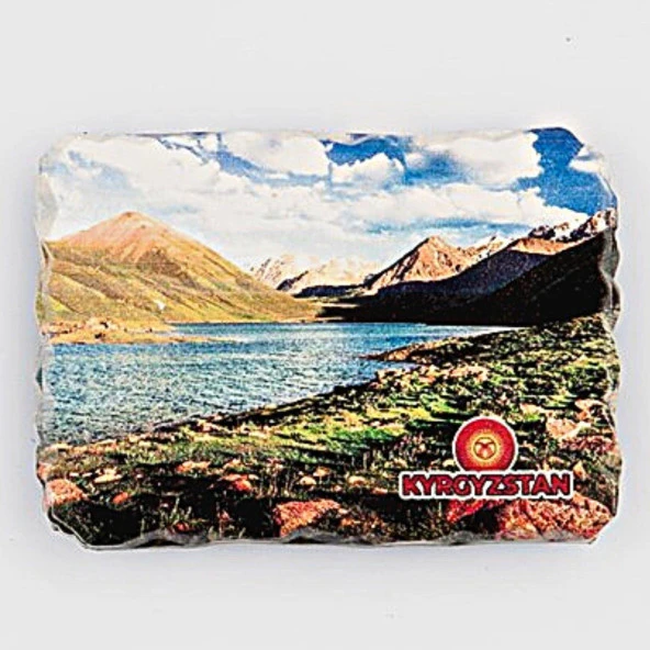 Kırgızistan Issık Gölü Kırık Magnet ürün görseli 1