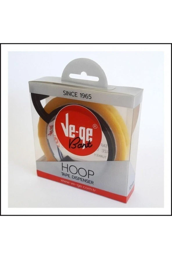 Ve-Ge Selefon Bant Hoop 12 Mm x 66 Metre (18 Adet) ürün görseli 1