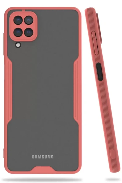 Newface Samsung Galaxy A22 Kılıf Platin Silikon - Pembe ürün görseli 1