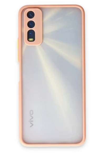 Newface Vivo Y11S Kılıf Montreal Silikon Kapak - Pembe ürün görseli 1