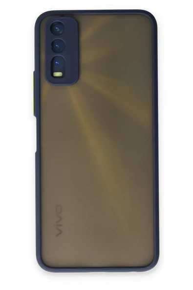 Newface Vivo Y11S Kılıf Montreal Silikon Kapak - Lacivert ürün görseli 1