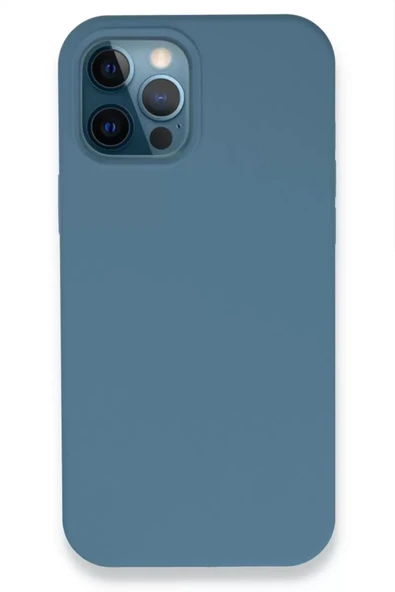 Newface Apple iPhone 12 Pro Kılıf Lansman Legant Silikon - Açık Mavi ürün görseli 1