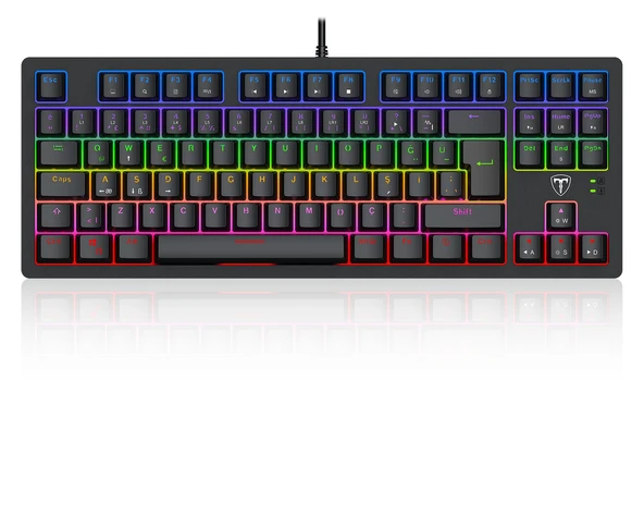 T-DAGGER T-TGK311-BL  Bali T-TGK311-BL 87 tuşlu TÜRKÇE Mekanik  Klavye ürün görseli 1