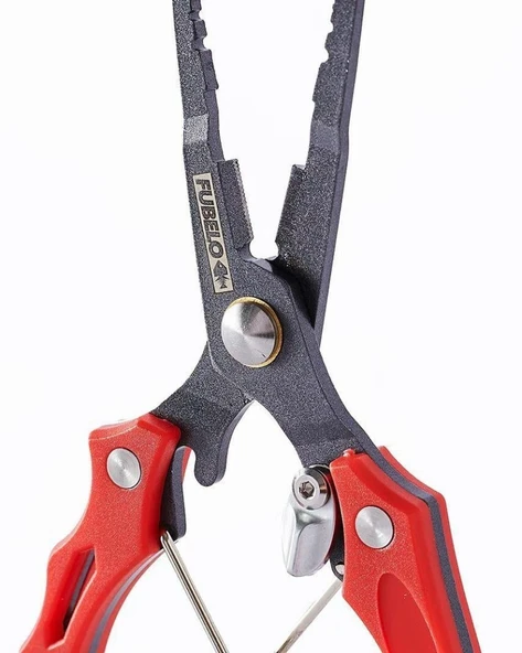 Fubelo Long Split Balıkçı Pense Kırmızı - Resim 4