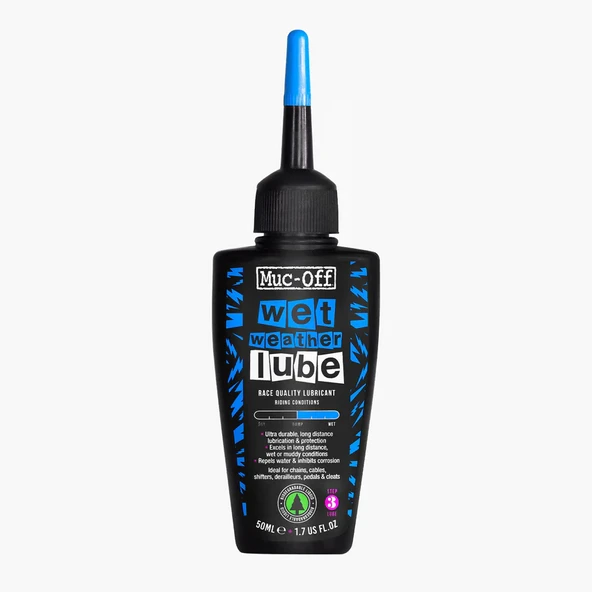 Muc-Off Wet Lube 50ML Islak Hava Zincir Yağı ürün görseli 1