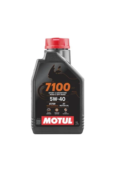 Motul 7100 4T 5W-40 1 Litre 4 Zamanlı Motosiklet Motor Yağı - 0781387029500 ürün görseli 1