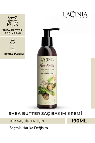 LACINIA SAÇ BAKIM KREMİ - SHEA BUTTER 190ML ürün görseli 1