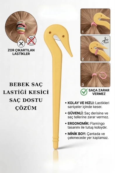 Toka Çıkartıcı Kanca  SARI 1 ürün görseli 1