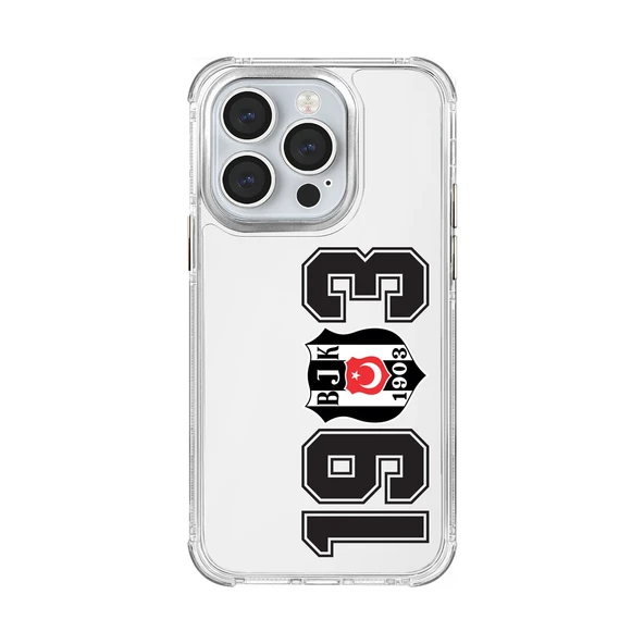 iPhone 14 Pro Uyumlu Beşiktaş 1903 Şeffaf Lisanslı Telefon Kılıfı ürün görseli 1