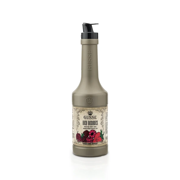 Karışık Kırmızı Meyveler Milkshake & Smoothie & Kokteyl Püresi 1.1 kg Gusse ürün görseli 1