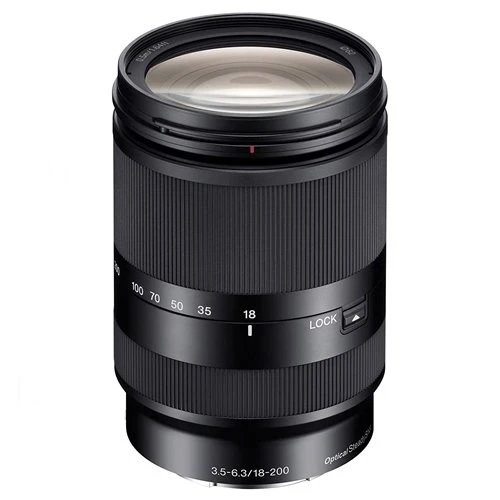 Sony E 18-200mm F/3.5-6.3 OSS Lens Eurasia Garantili ürün görseli 1