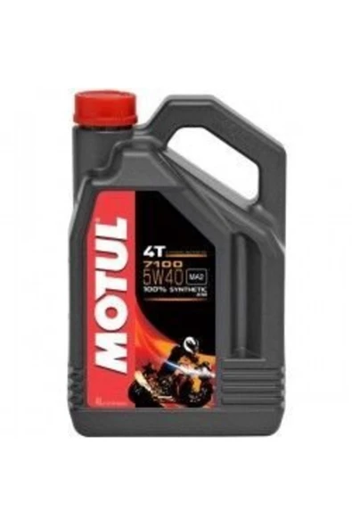 Motul 7100 5W-40 4T Motosiklet Motor Yağı 4 Litre - 0781387029494 ürün görseli 1