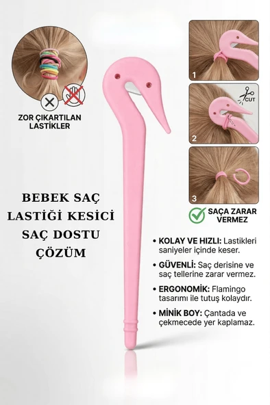 Toka Çıkartıcı Kanca  PEMBE 2 ürün görseli 1