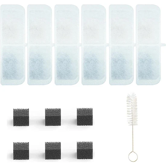 Haustier Filtre Seti WF001-WF004 Modelleri ile Uyumlu 6 Adet ürün görseli 1