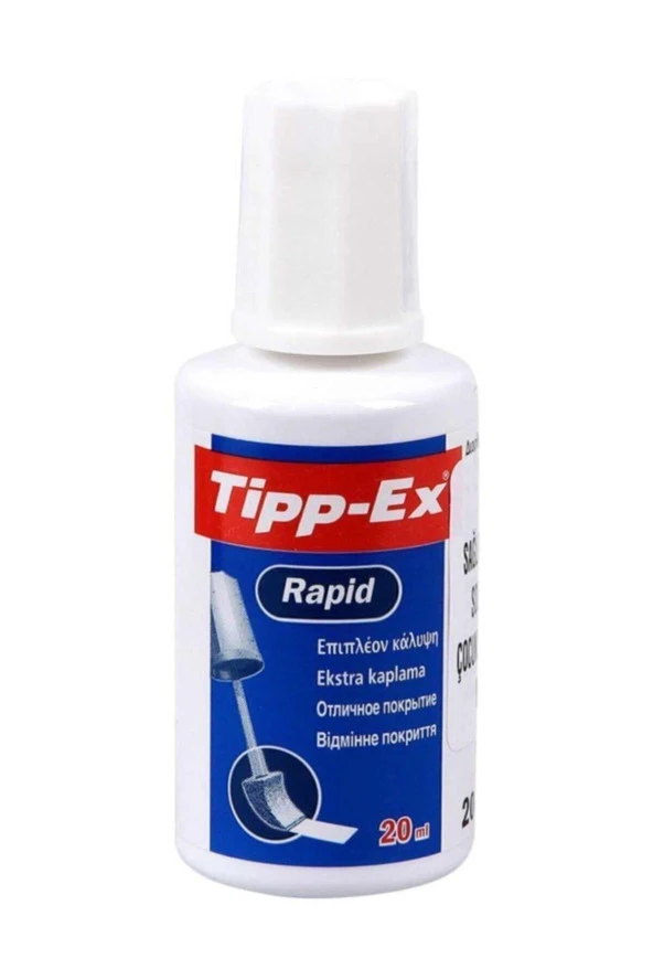 Tipp-Ex Sıvı Daksil Rapid (10 Adet Sıvı Daksil) ürün görseli 1