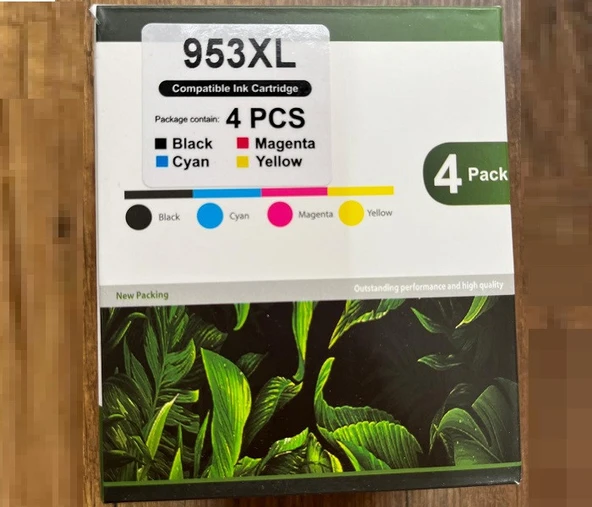 Hp 953xl Muadil Kartuş 4 Renk Hp 8710, 8720, 7720, 8210 ürün görseli 1
