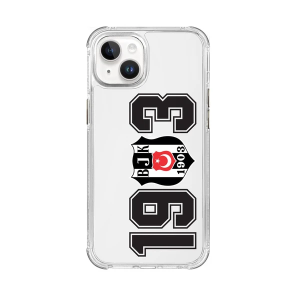 iPhone 14 Uyumlu Beşiktaş 1903 Şeffaf Lisanslı Telefon Kılıfı ürün görseli 1