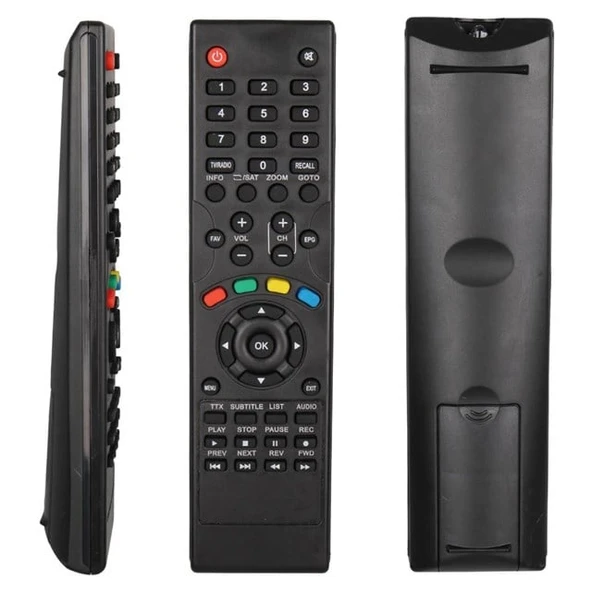 Amstrad MD-117-118-119-19700 HD / Fobem 317HD / Technobox Dragon HD Uydu Kumandası ürün görseli 1