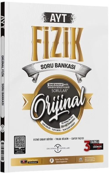 AYT Fizik Soru Bankası Orijinal Yayınları ürün görseli 1