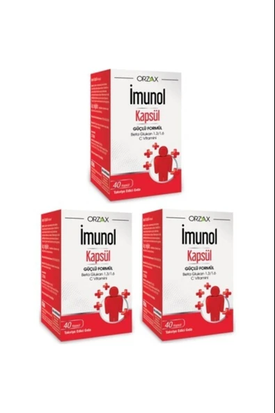 İmunol 40 Kapsül 3 Adet ürün görseli 1