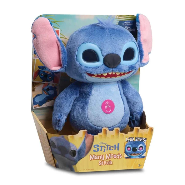 Stitch Sesli ve Işıklı Disney Stitch İnteraktif Peluş TTC52000 ürün görseli 1