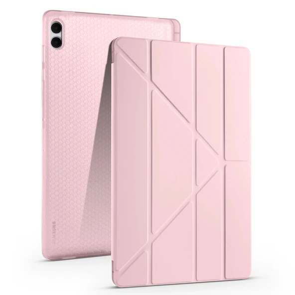 Galaxy Tab S11 Ultra Kılıf Zore Tri Folding Kalem Bölmeli Standlı Kılıf ürün görseli 1