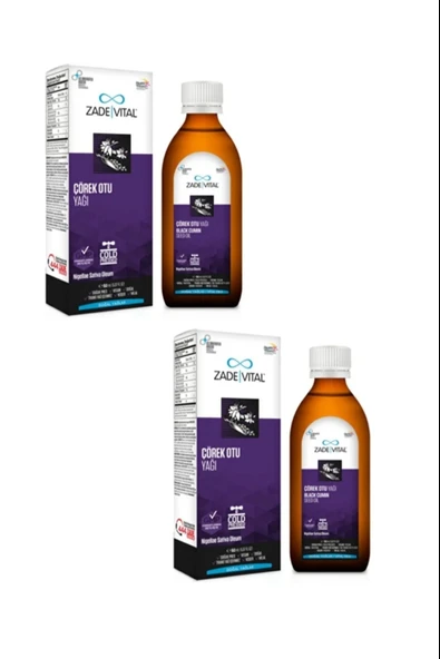 Zade Vital Çörek Otu Yağı 150 ml 2 Adet ürün görseli 1