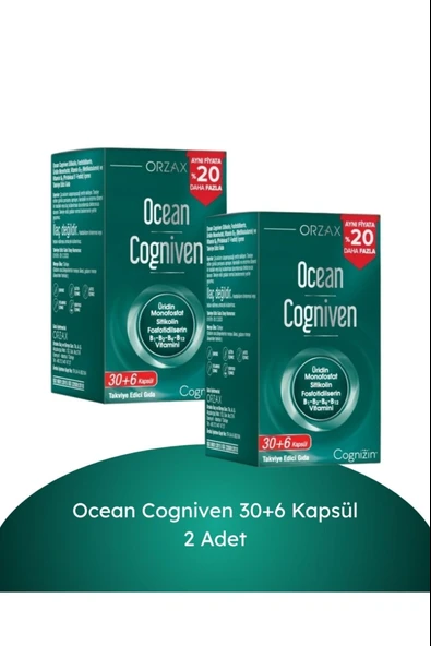 Ocean Cogniven 30+6 Kapsül - %20 Daha Fazla Etiketli 2 Adet ürün görseli 1