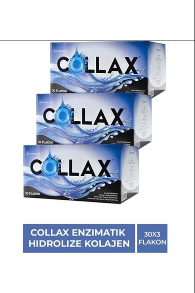 Collax Kolajen 30 Flakon 3 Adet ürün görseli 1