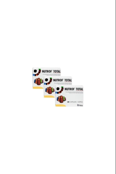 Nutrof Total 30 Kapsül 3 Adet ürün görseli 1